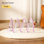 Interactive Cat Tunnel with Mouse Toy - Foldable Design