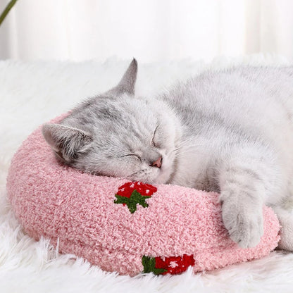 Fashionable U-Shaped Neck Protector & Headrest Cat Pillow