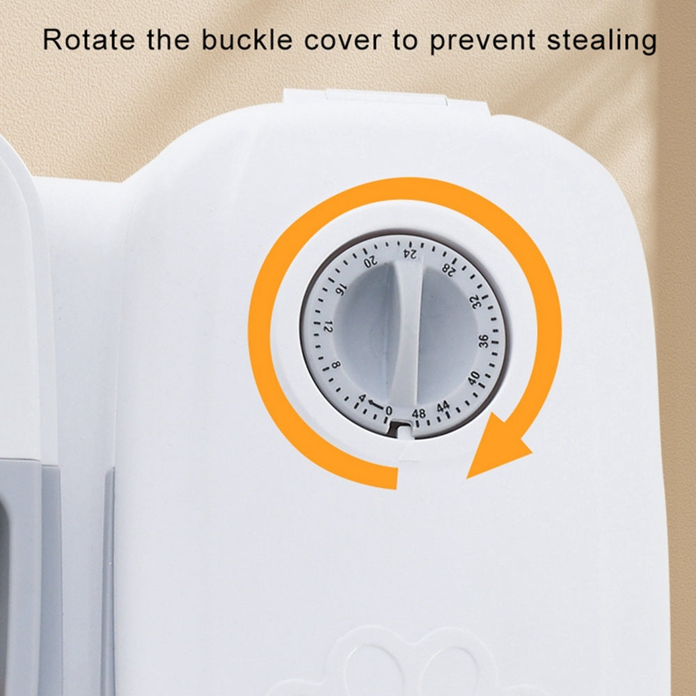 Smart Automatic Pet Feeder with Timer & Stainless Bowl