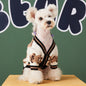 Bear print cardigan
