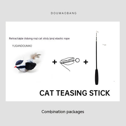 Plush Cat Toy for Stress Relief