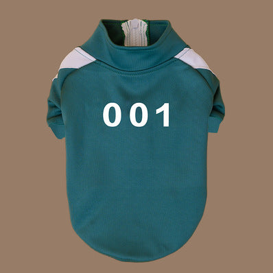 456 Digital Pet Sweater | Cozy Coat for Small & Medium Pets