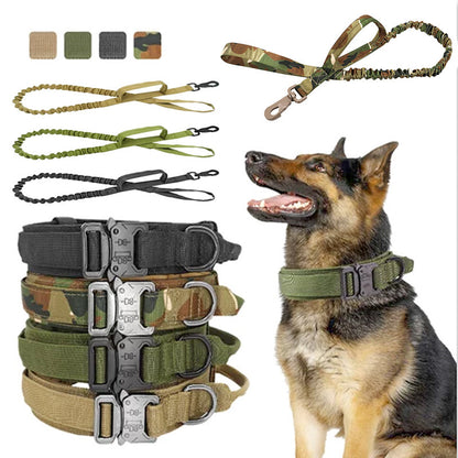 Adjustable Military Nylon Dog Collar