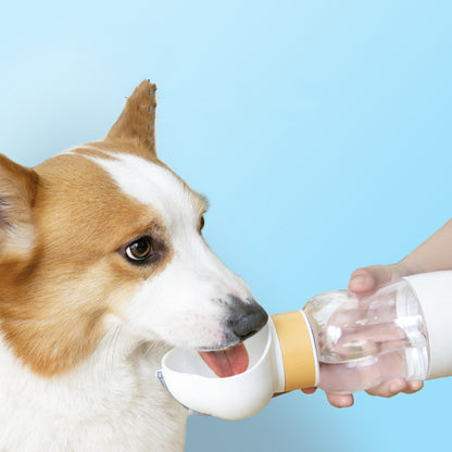 Portable water cup for pets