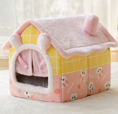 Warm Foldable Dog House - Winter Pet Bed & Cat Sofa