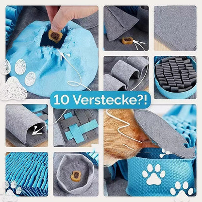 Sniffing mat for pets looking for food