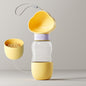 Portable water cup for pets