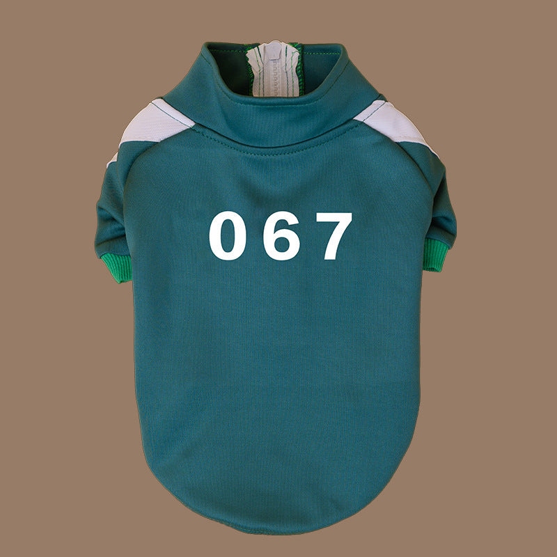 456 Digital Pet Sweater | Cozy Coat for Small & Medium Pets