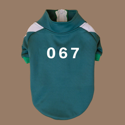 456 Digital Pet Sweater | Cozy Coat for Small & Medium Pets