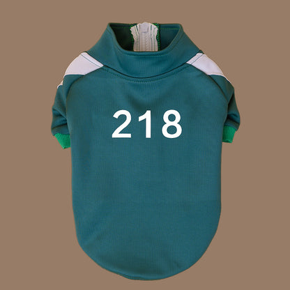 456 Digital Pet Sweater | Cozy Coat for Small & Medium Pets