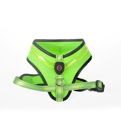 Reflective LED Dog Harness | USB Rechargeable Safety Vest