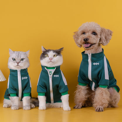 456 Digital Pet Sweater | Cozy Coat for Small & Medium Pets