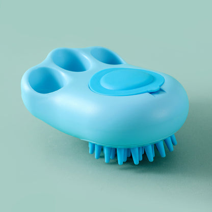 Durable Cat Paw Bath Brush | Foaming & Reusable Grooming Tool